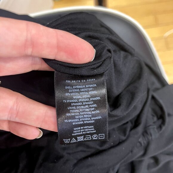 Anthropologie Maeve Black Romper With Adjustable Neckline sz Small - Picture 7 of 7